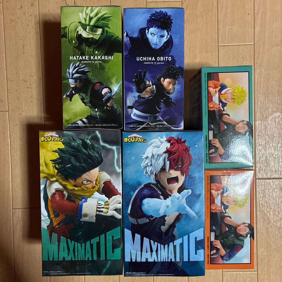 NOMO ナルト&ヒロアカ フィギュア 6体セット