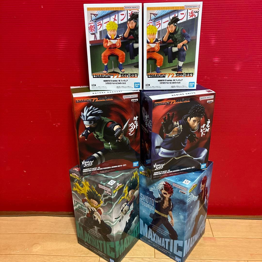 NOMO ナルト&ヒロアカ フィギュア 6体セット