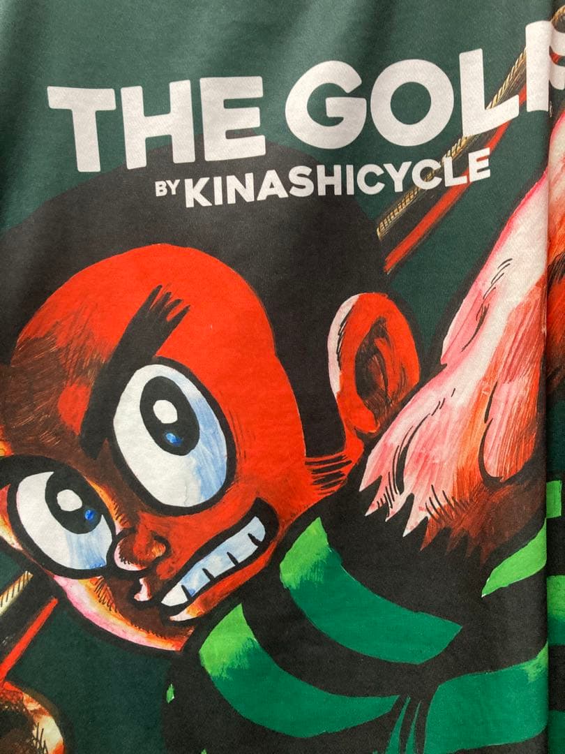 販売数小　レア　木梨サイクル　プロゴルファー猿　ゴルフウェア　半袖　Tシャツ L