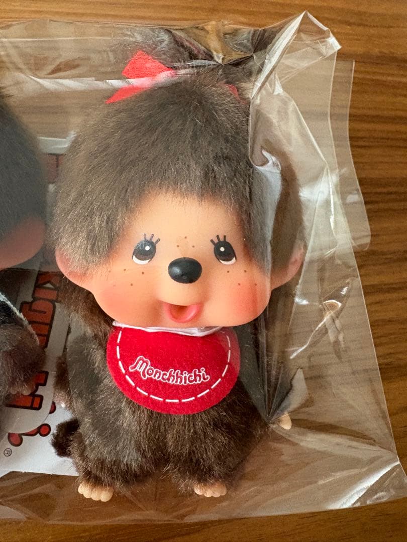 顔でかモンチッチ SS キーチェーン 男の子 女の子セット