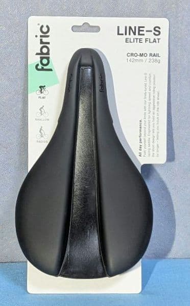 fabric line-s elite flat クロモリレール　サドル
