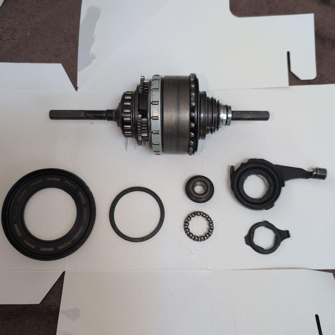 シマノ　NEXUS 内装8速ハブ補修部品フルセット　軸長203mm