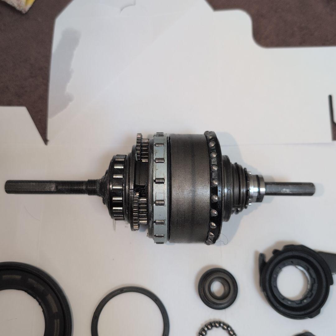 シマノ　NEXUS 内装8速ハブ補修部品フルセット　軸長203mm