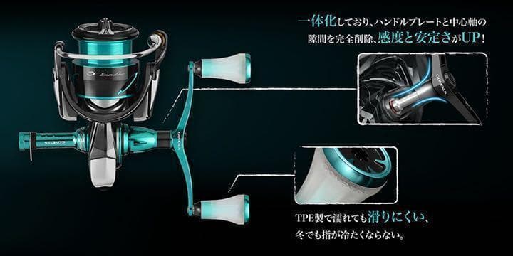 ゴメクサス 98mm TPE ノブダイワ　エメラルダス リールスタンドEM2