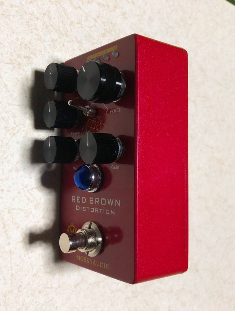 ギター MOSKY AUDIO RED BROWN DISTORTION