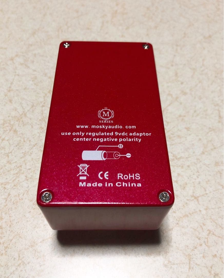 ギター MOSKY AUDIO RED BROWN DISTORTION
