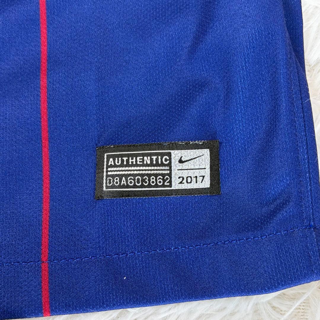 美品　NIKE FCバルセロナ オーセンティックユニフォーム17/18