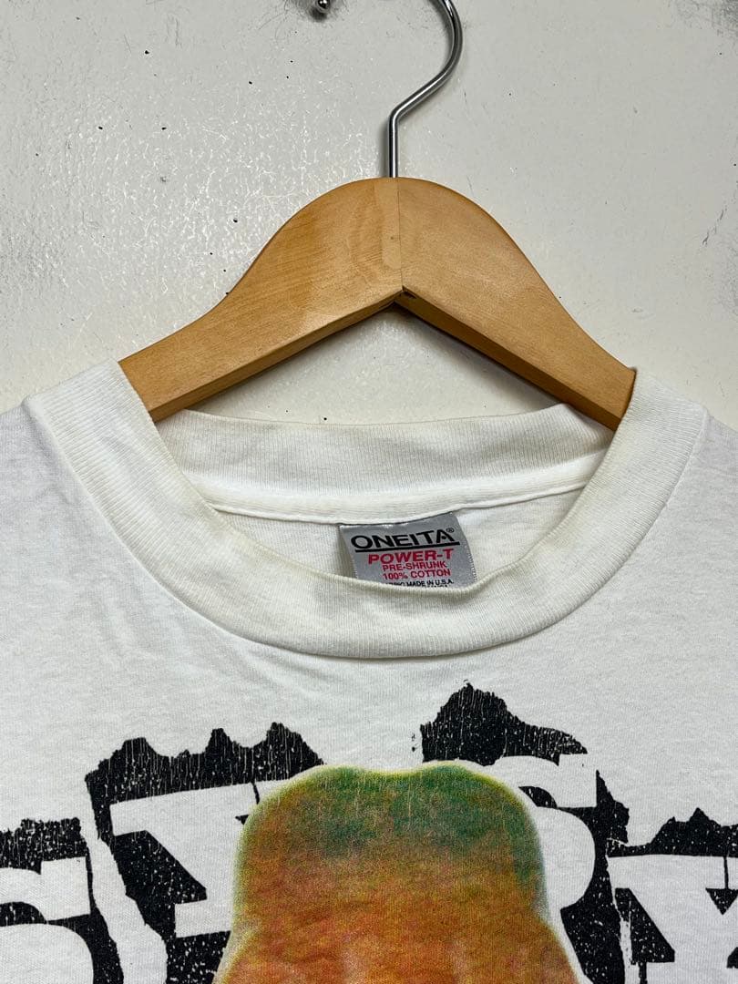 Vintage 90s SONIC YOUTH Bomb Pop L Tシャツ