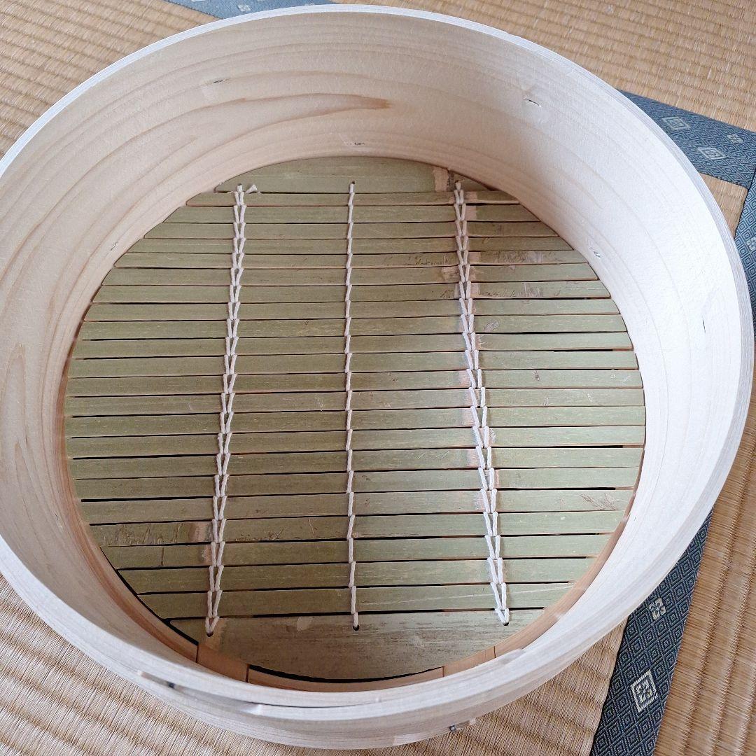 【未使用品】木製　和蒸籠　せいろ　セイロ 39cm用