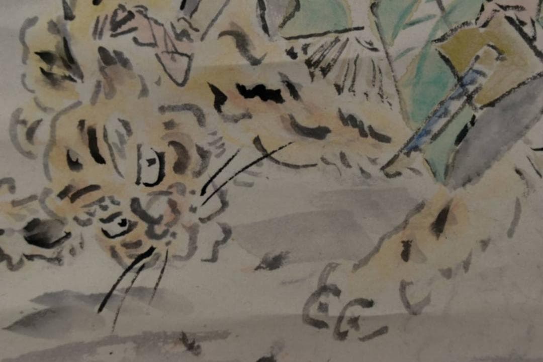 盧江/加藤清正図/画賛/掛軸/名家伝来/AA-340