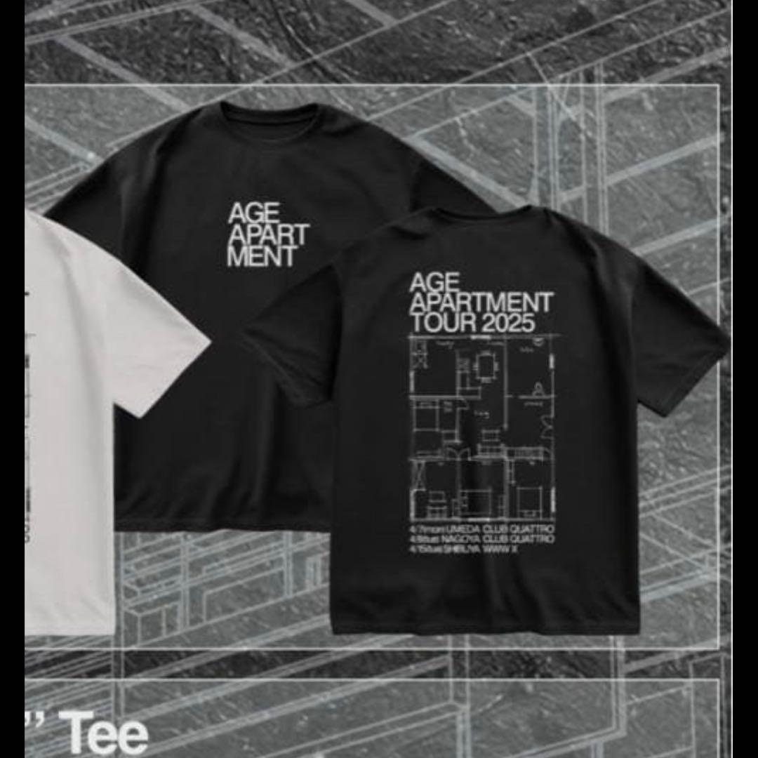 Age Factory age apartment tour 限定tシャツ