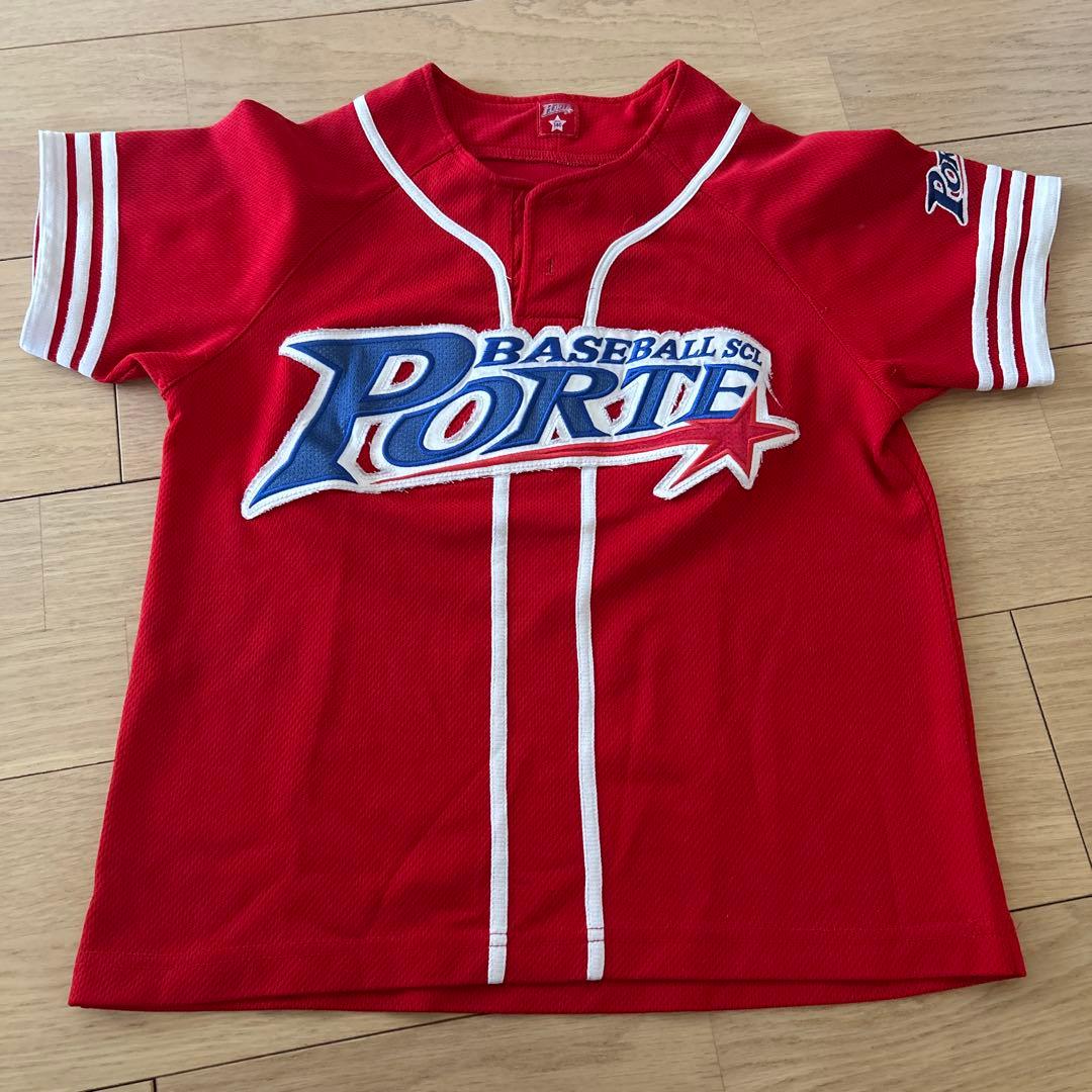 野球スクールポルテ　ユニフォームセット 7点セット