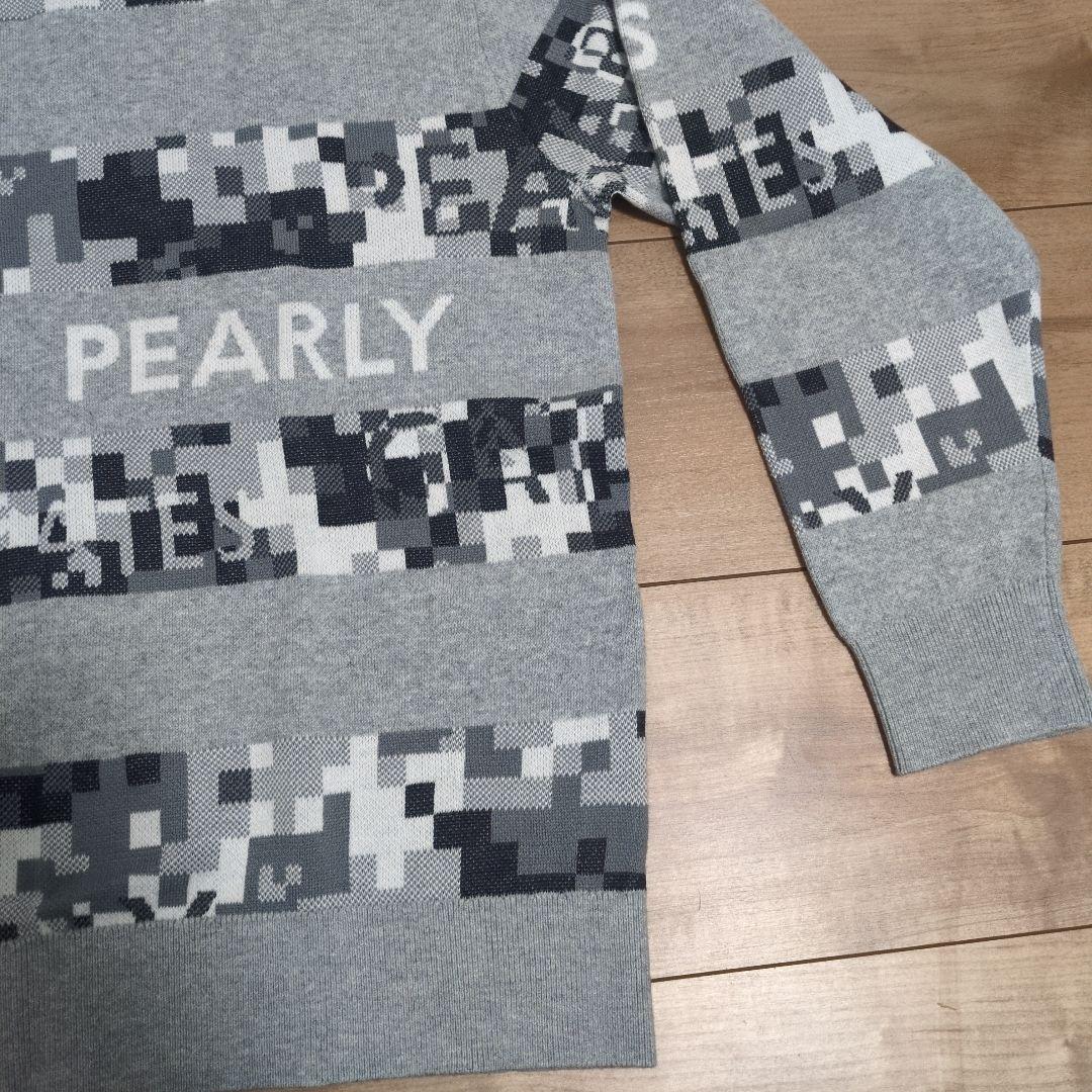 【即日発送】PEARLY 迷彩柄 ハイネックセーター