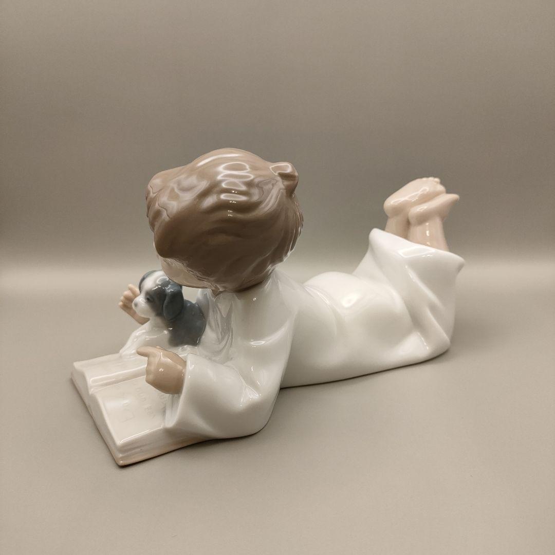 ✦美品✦ リヤドロ NAO Repeat After Me　1285　男の子　犬