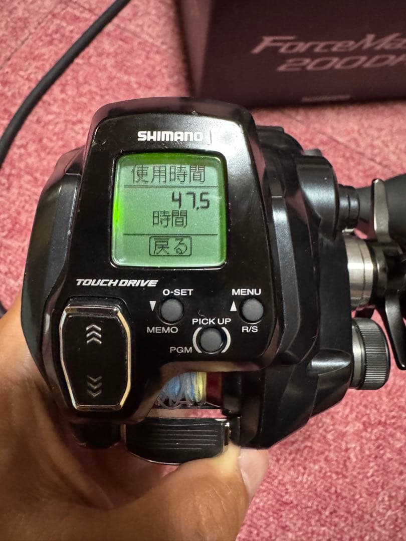 シマノ 23フォースマスター200DH 電動リール