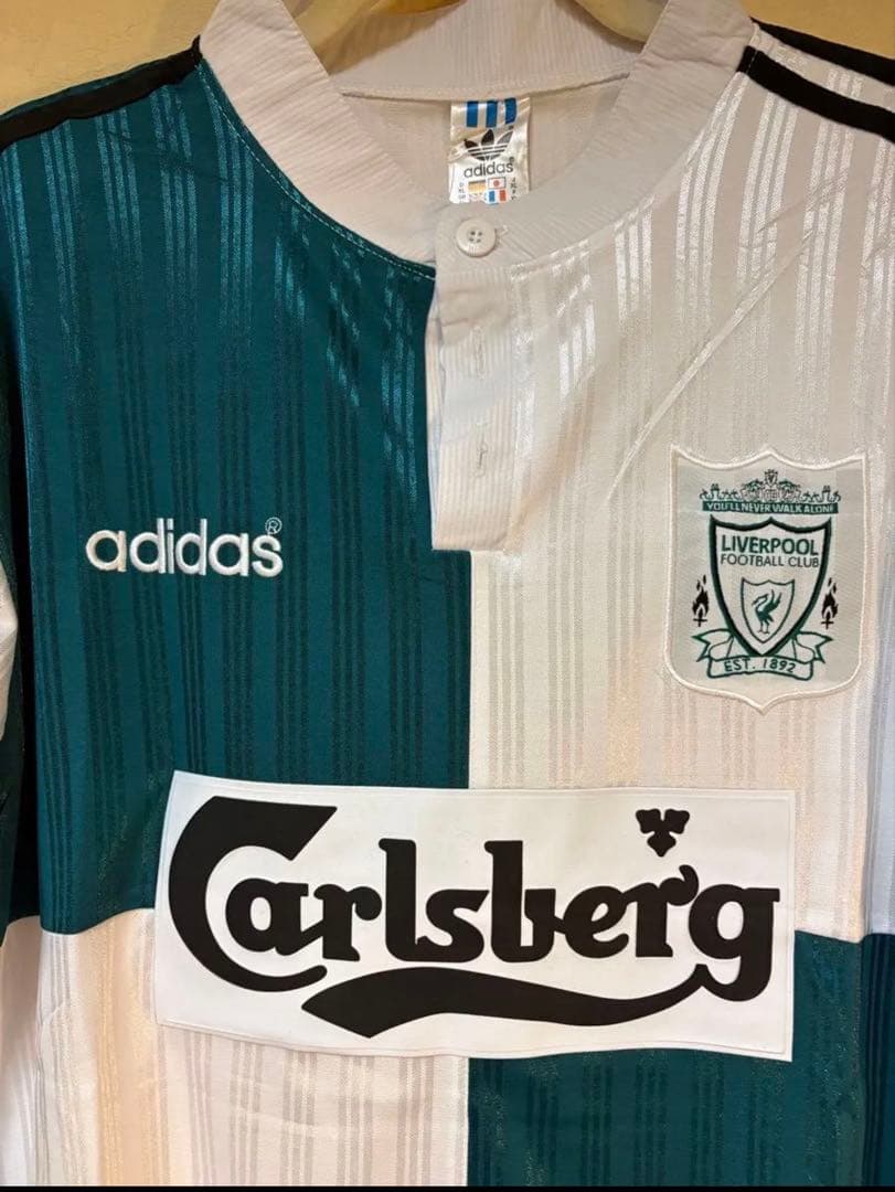 リバプール 1995-1996 アウェイ ユニフォーム Carlsberg