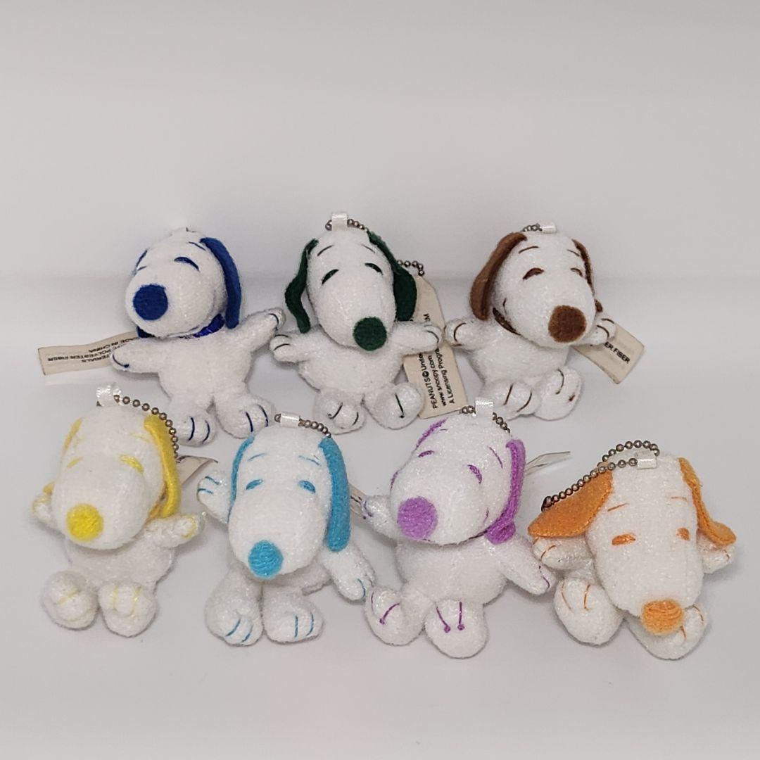 未使用　スヌーピー　カラフル　マスコット　ぬいぐるみ　SNOOPY