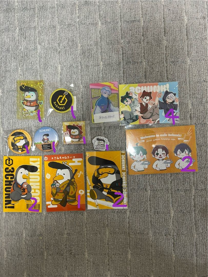さんちゃんく！ 雨栗 グッズ まとめ売り バラ売り⭕️