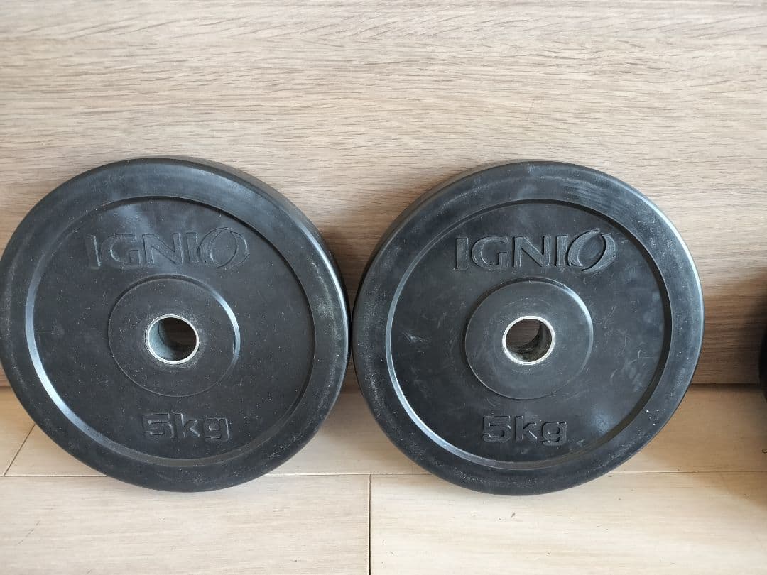 バーベル25kgセット IGNIO/IROTEC/IVANKO