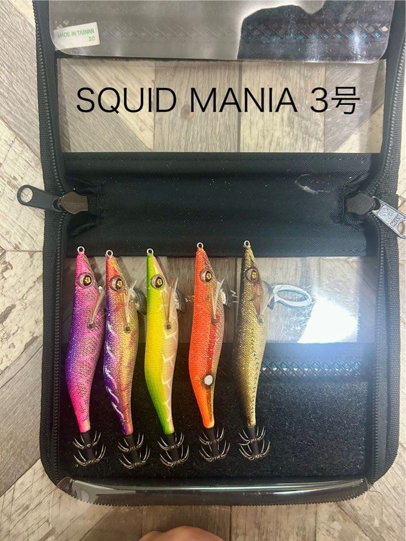 SQUID MANIA・エメラダスピークシリーズ 3号・3.5号