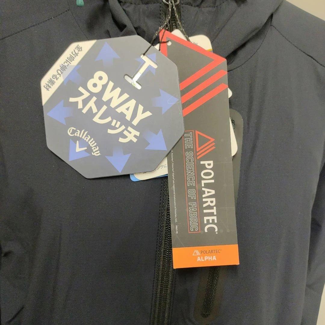 Callaway ポーラテック　8WAYストレッチ フードジャケット　黒　　М
