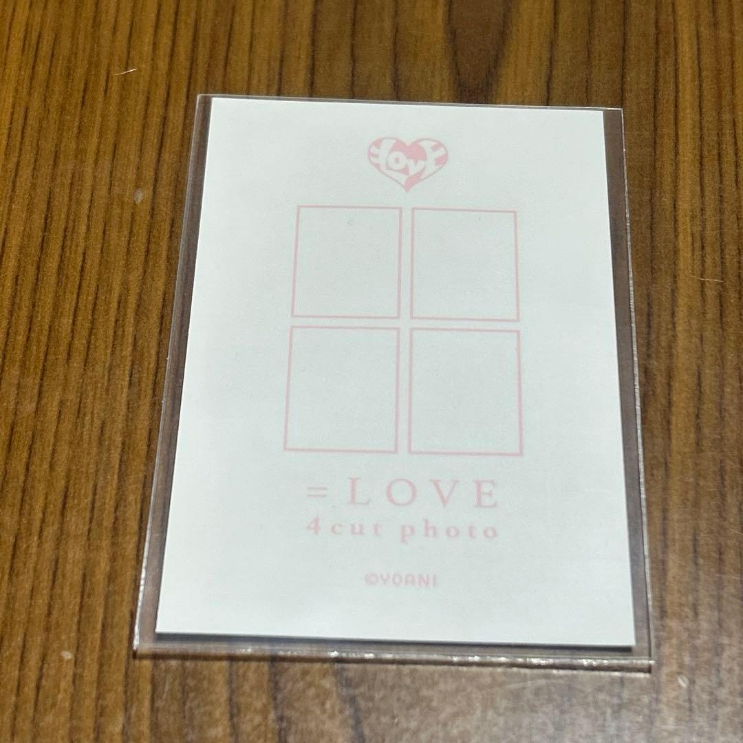 ＝LOVE 佐々木舞香　魔法少女衣装缶バッジ、4カットフォトカード、IDフォト