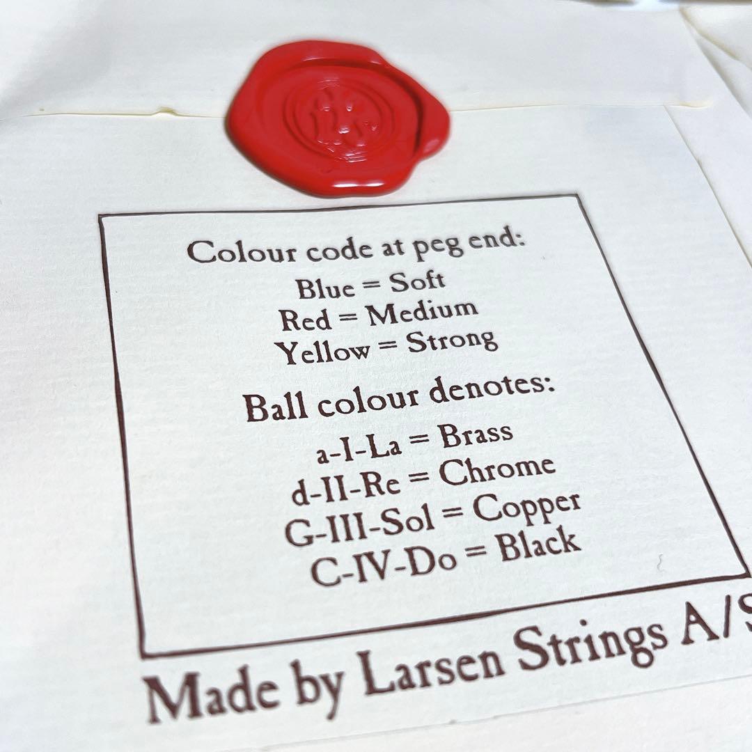 【新品未使用】LARSEN STRINGS チェロ弦 ラーセン ストリングス