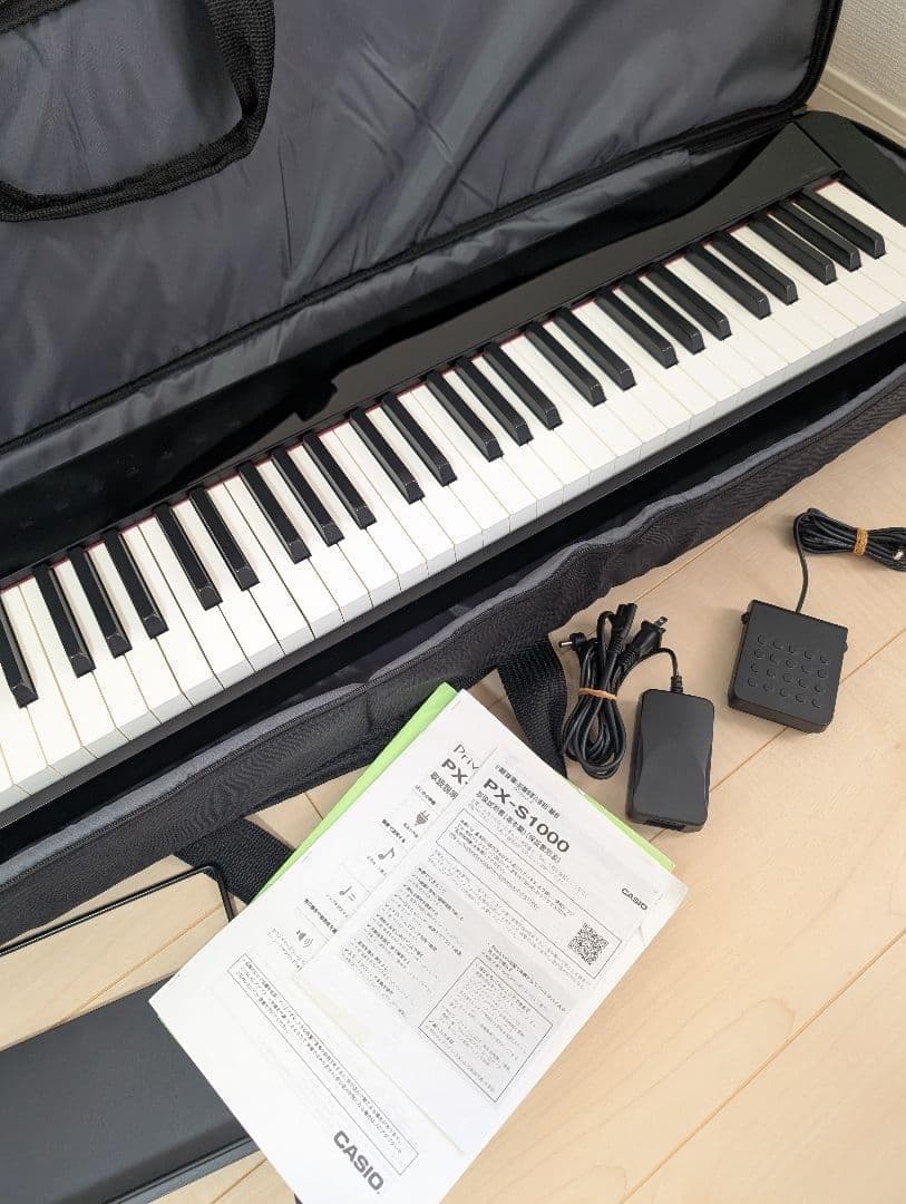 CASIO 電子ピアノ カシオPX-S1000 2021年製 ケース　現状品