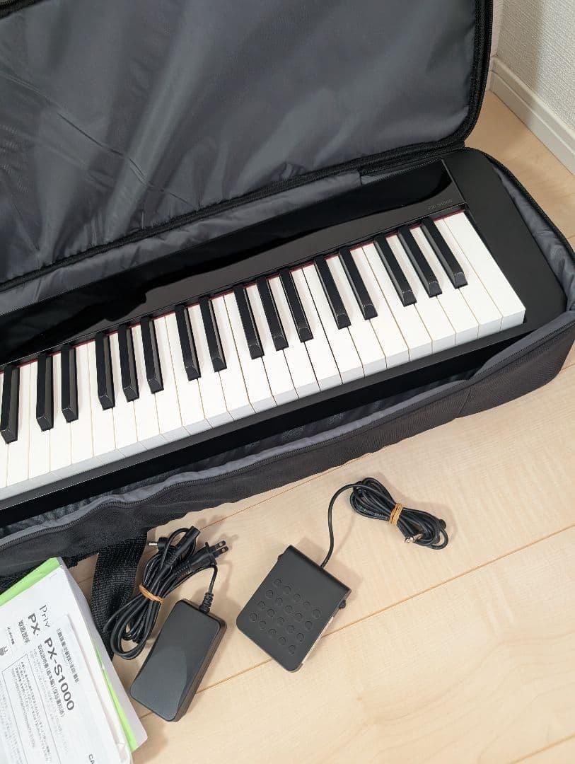 CASIO 電子ピアノ カシオPX-S1000 2021年製 ケース　現状品
