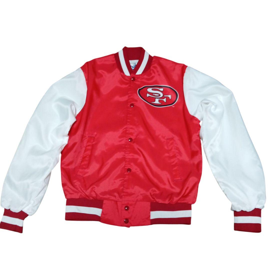 90s サンフランシスコ・49ers ナイロンジャケット 古着