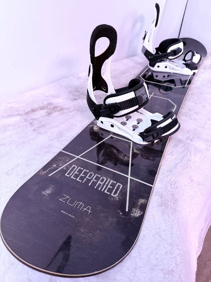 美品♪ ZUMA DEEPFRIED155cm×DRAKE KING付3点セット