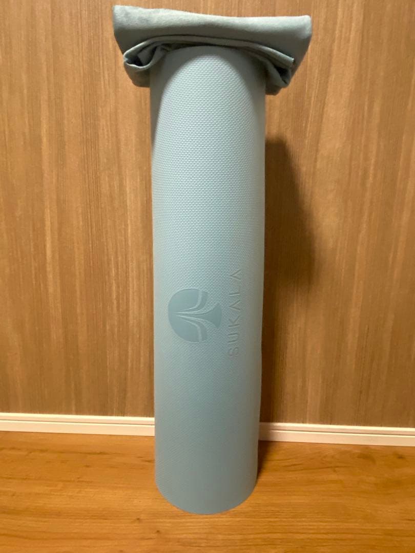 SUKALA ヨガマット 水色 収納バッグ付き