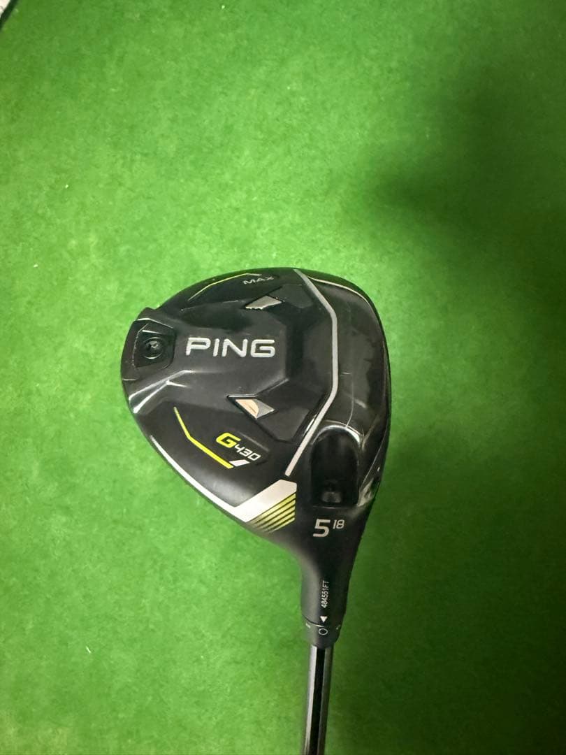 【TRN】PING G430 5w 18度 tour black 7 S