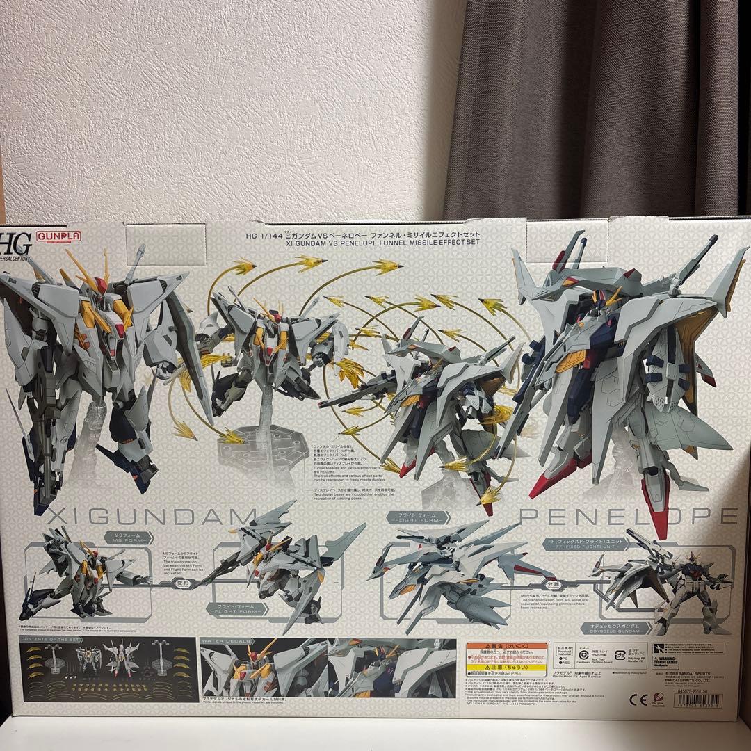 Ξガンダム　ペーネロペー　ファンネルエフェクトセット　未組立品