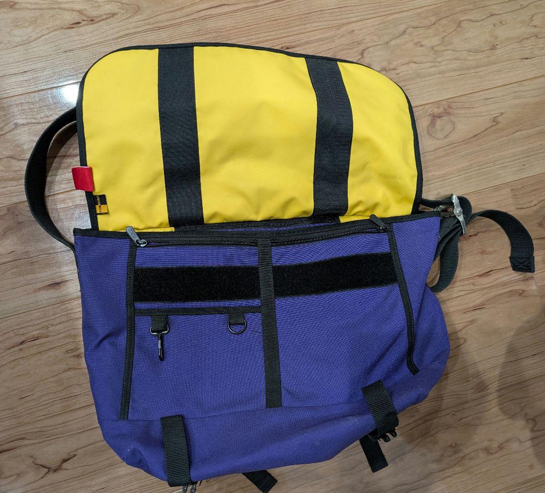 未使用 Manhattan Portage 紫1000D メッセンジャーバッグ