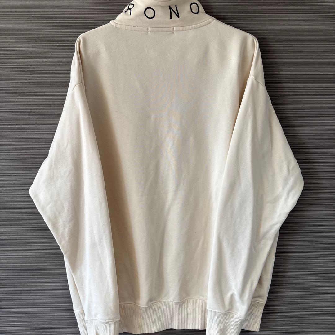 cronos ハーフジップ Mサイズ　クリーム
