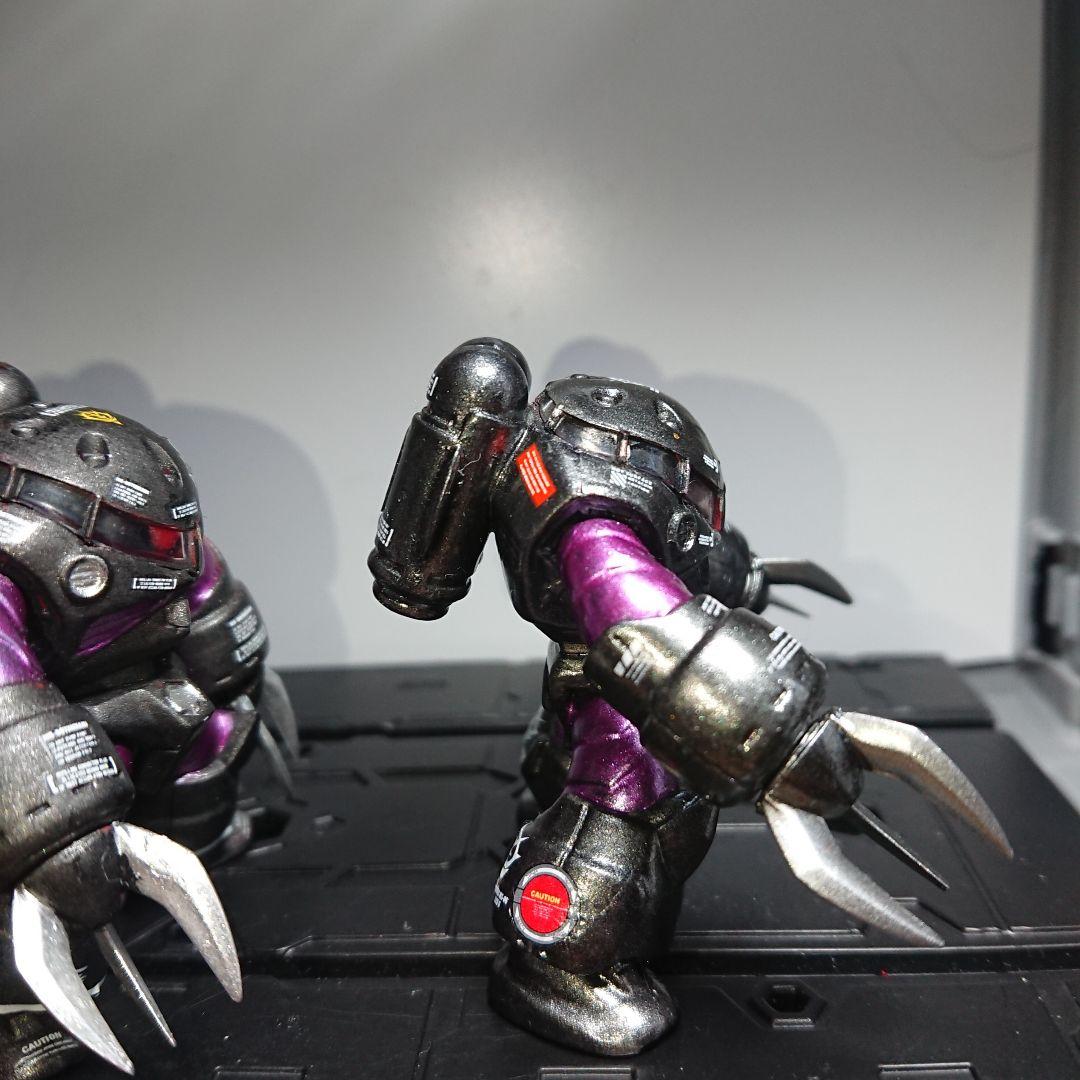 ガンダムコンバージ 黒い三連星 ズゴックメタリック
