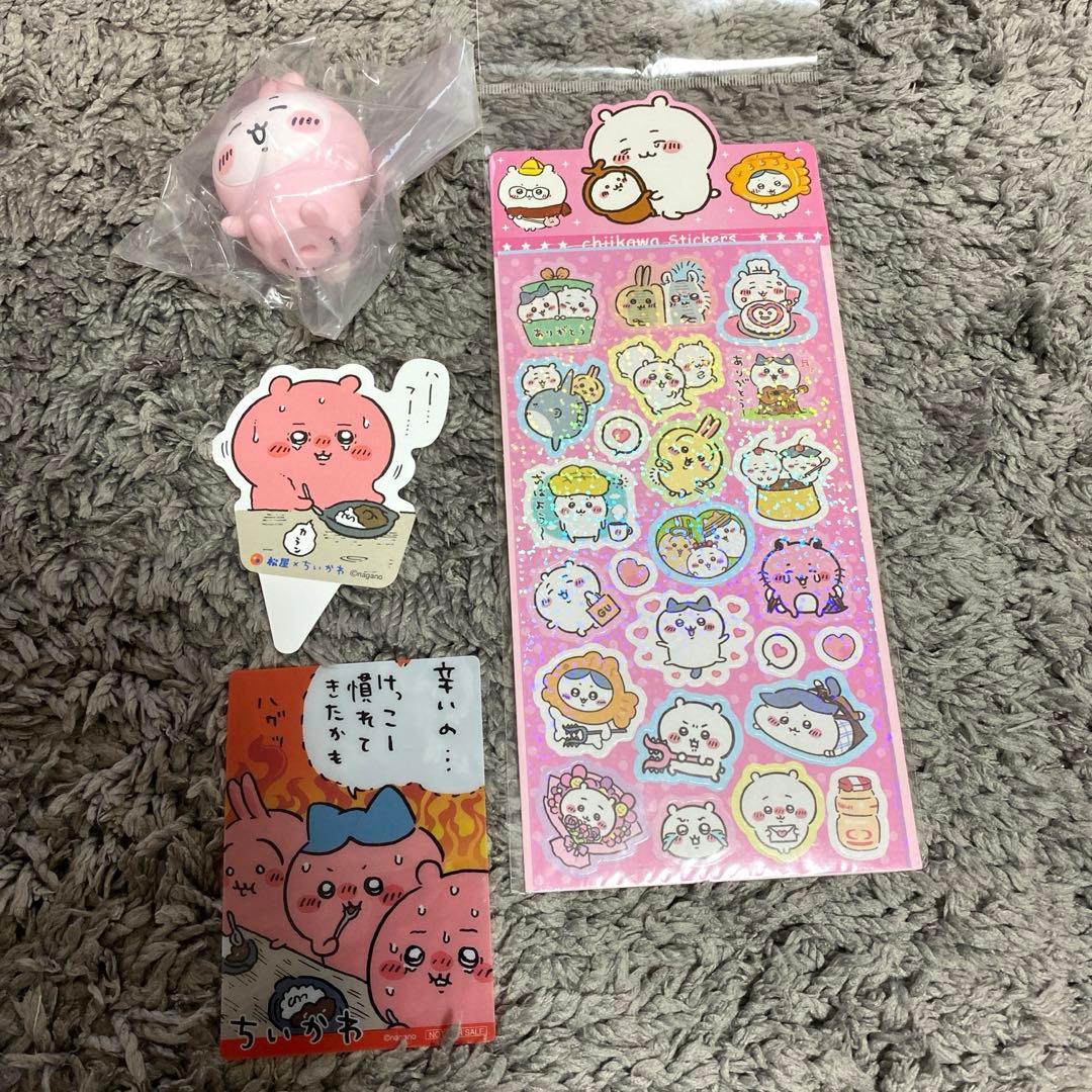ちいかわ　マスコット　フィギュア　シール　クリアカード　まとめ売り