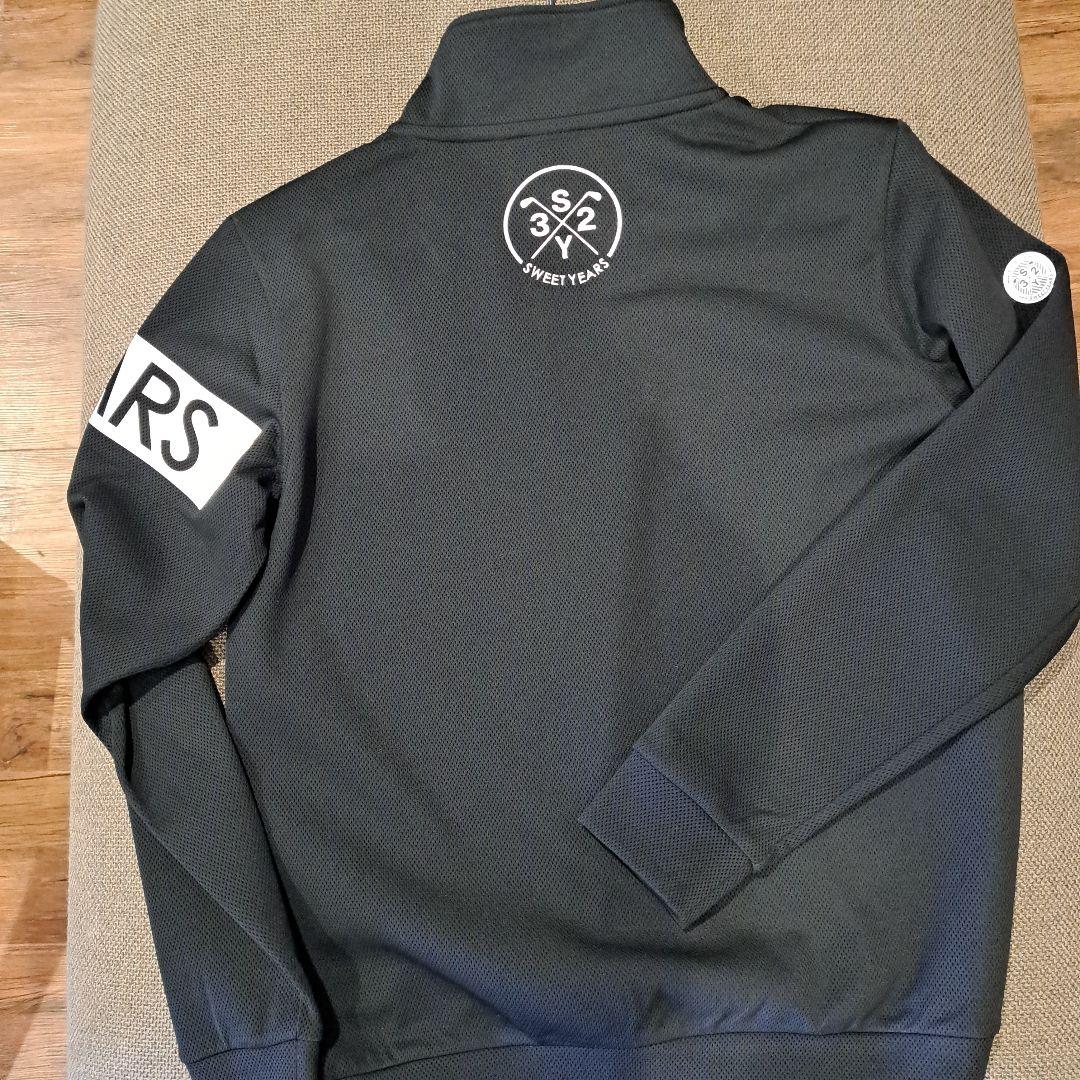 限定値下げSY32 GOLF ブラック ハーフジップセットアップsize M