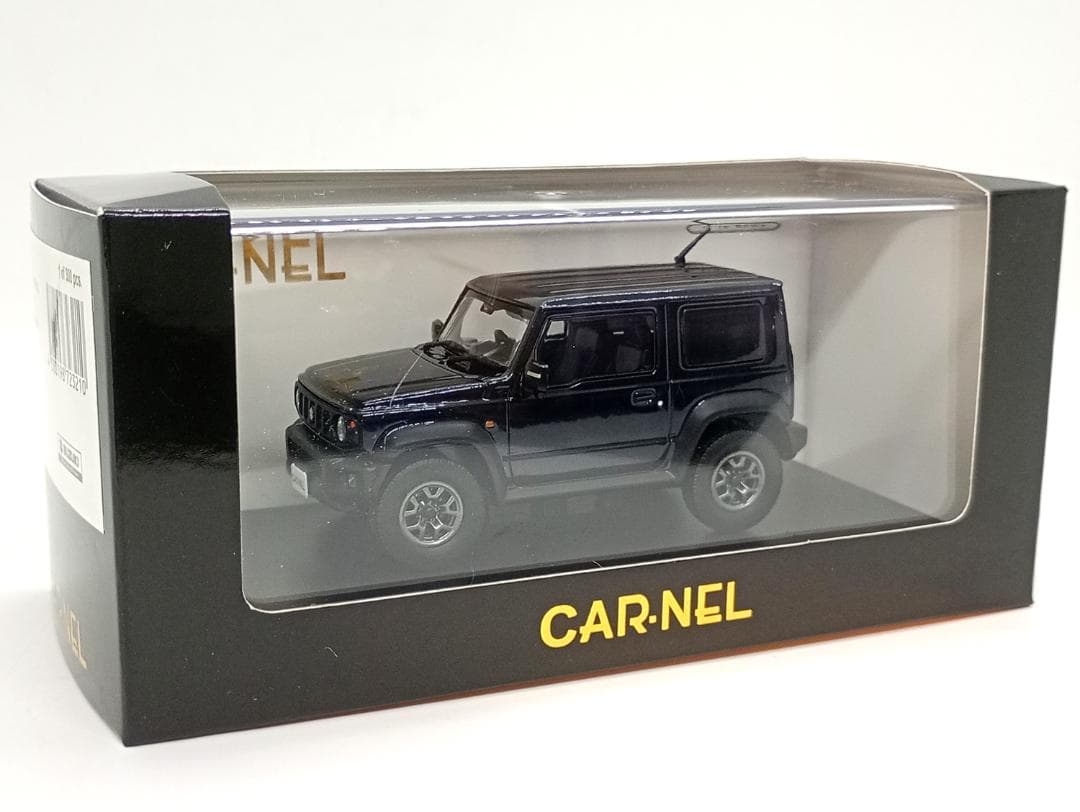 カーネル 1/43 スズキジムニーシエラ JC JB74W 2018 ブラックP