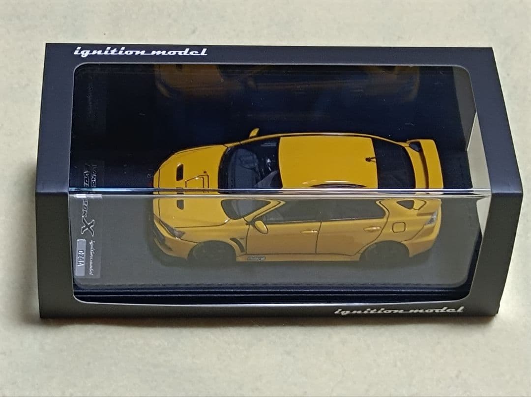 イグニッションモデル 1/43 Lancer Evolution X イエロー