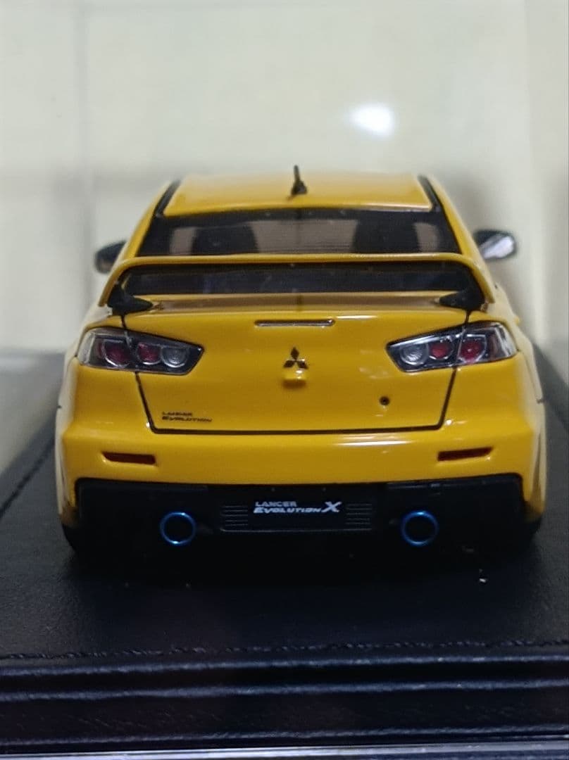 イグニッションモデル 1/43 Lancer Evolution X イエロー