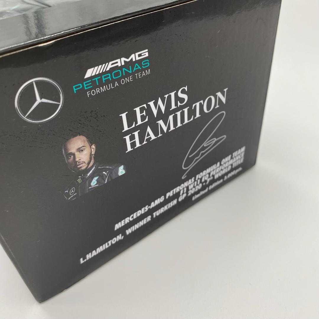 ミニチャンプス 1/18 メルセデス AMG L.ハミルトン