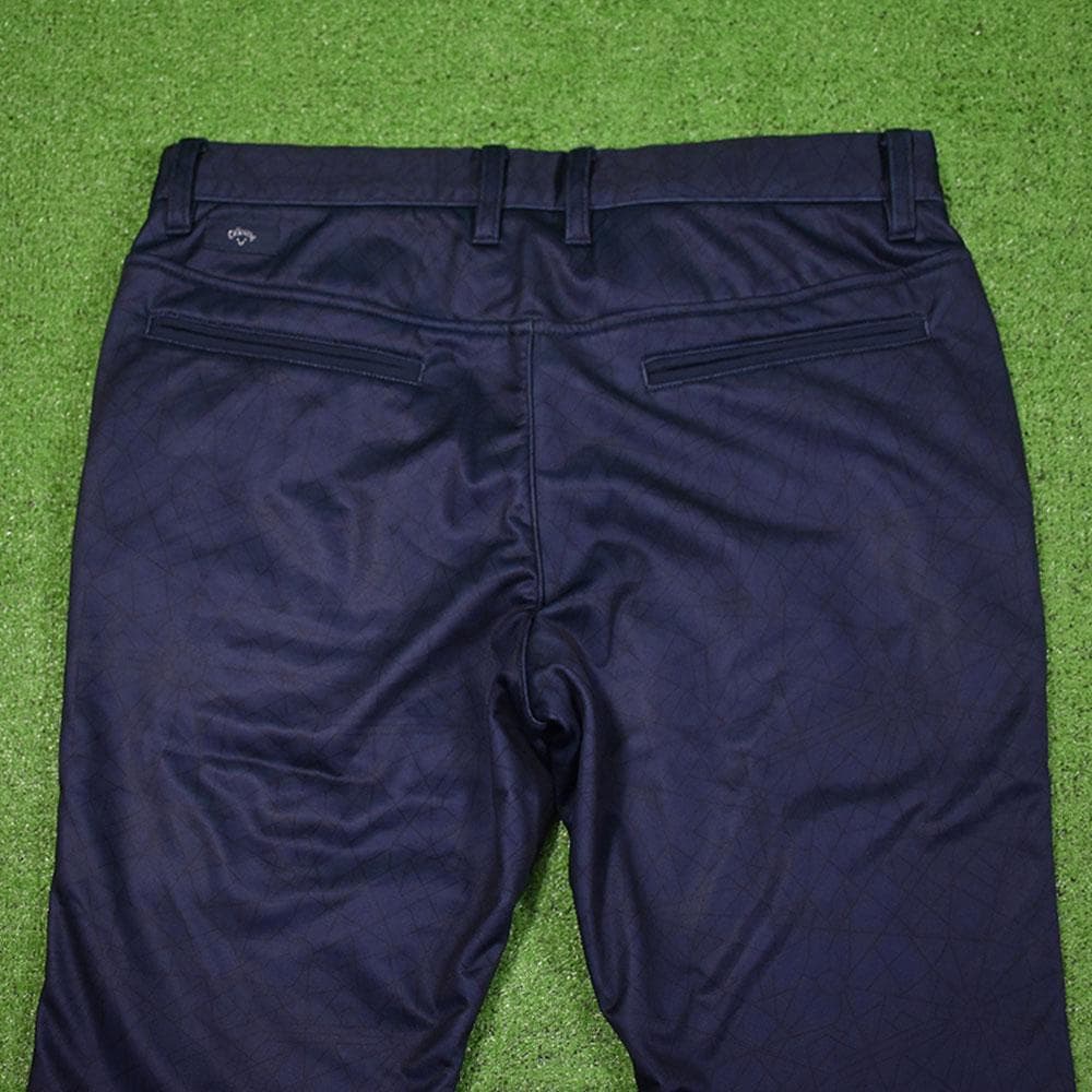 Callaway/キャロウェイ 秋冬ゴルフパンツ【ネイビー/L】美品！