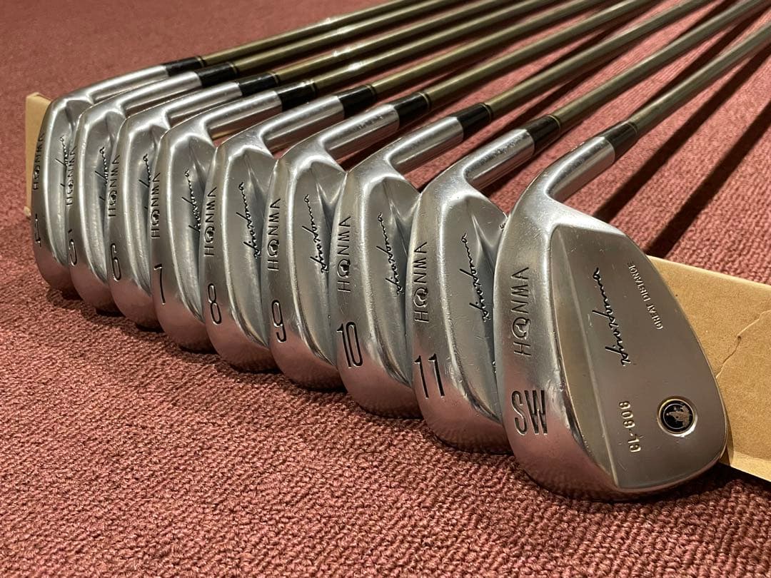 HONMA CL-606 星2 アイアン4〜11,SW 9本セット R-1