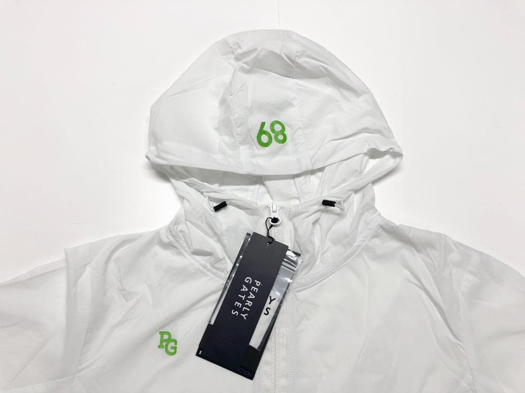 ○★新品未使用　PEARLY GATES　ジップブルゾン　1　ホワイト