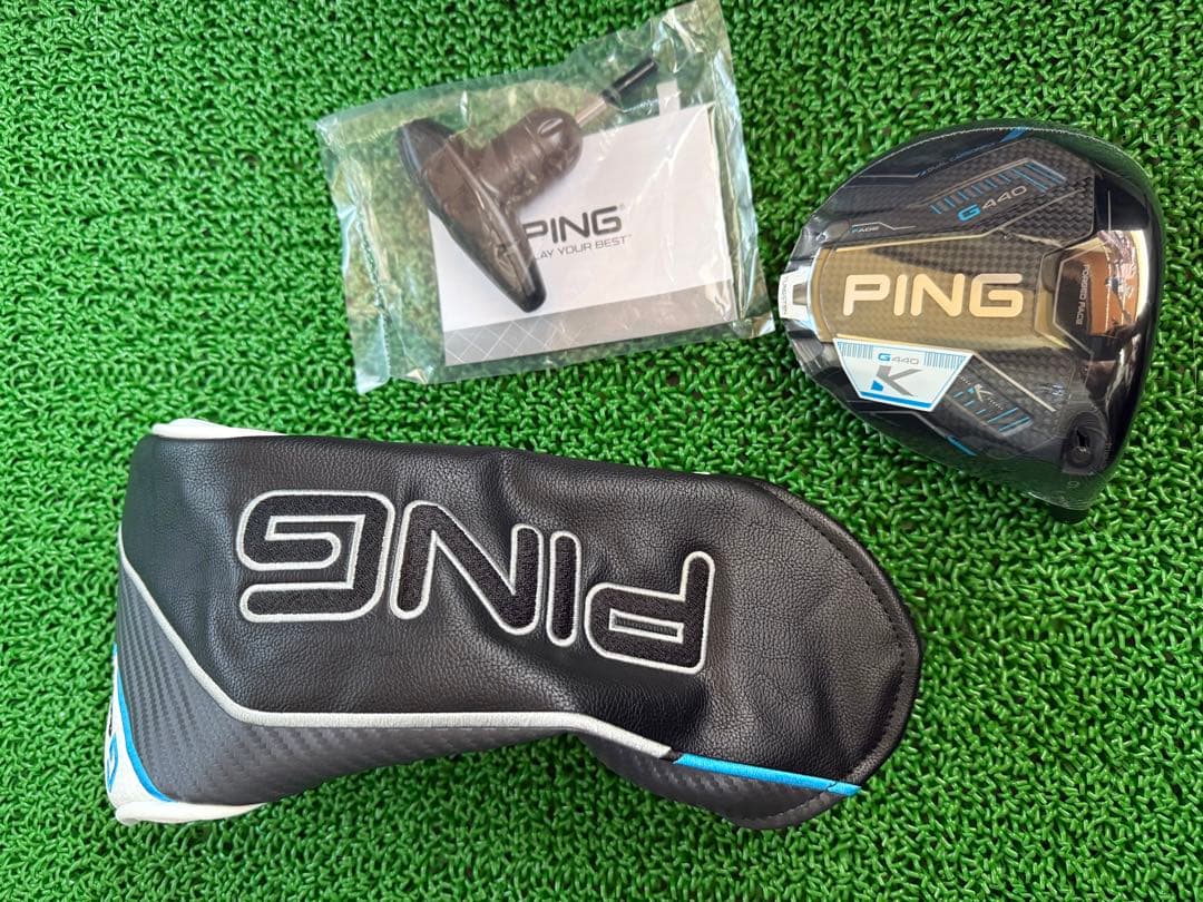 PING G440kドライバー ヘッドカバー レンチ　ヘッドのみ　ピン　9°