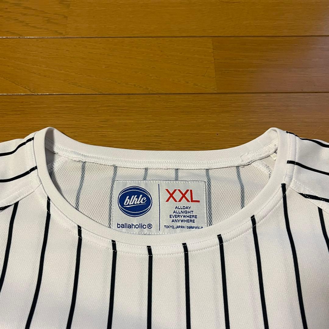 ボーラホリック　クールストライプ長袖Tシャツ