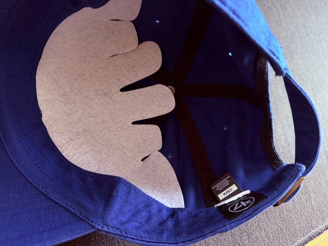 横浜DeNAベイスターズ　BAUER OUTAGE キャップ ロイヤルブルー