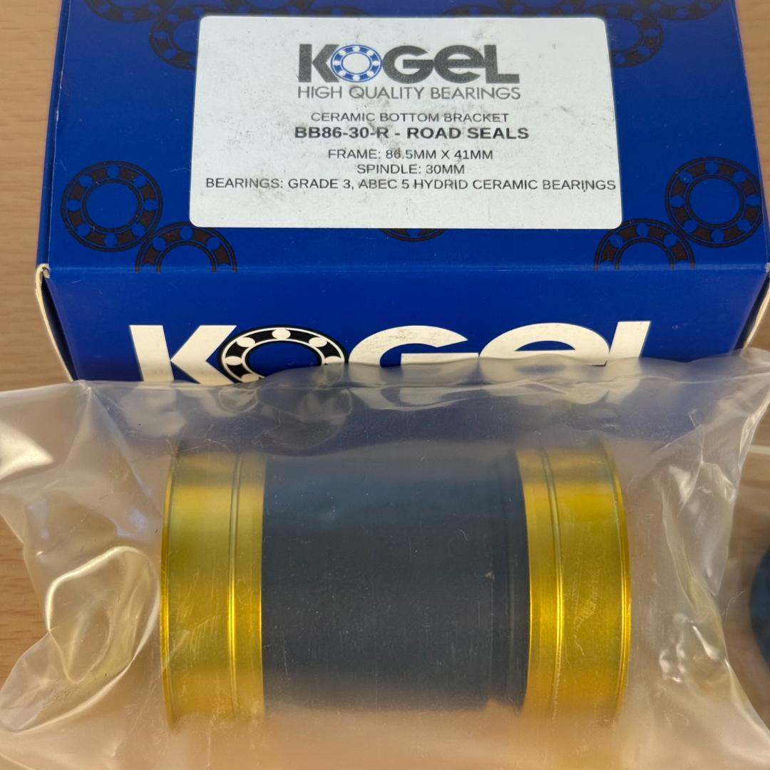【新品・未使用】KOGEL BB86-30-R セラミックBB ロード用
